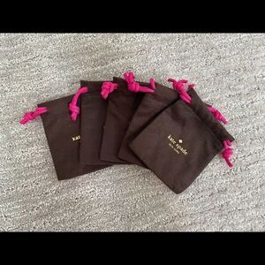 Kate Spade jewelry bag set of 5